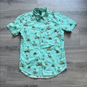 Our Universe Disney Mickey Mouse Safari Woven Button-Up - BoxLunch Exclusive